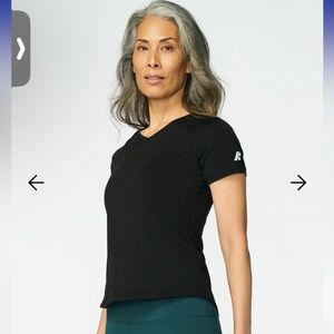 💥💥SALE!!💥💥 Forme Science Core V-Neck Posture Correcting Black short sleeve top